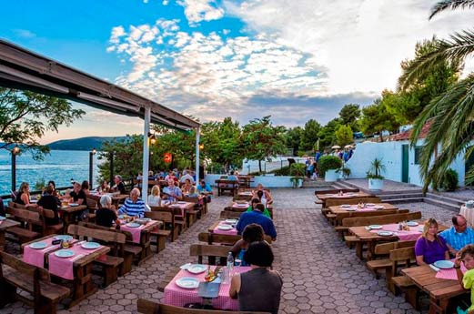 Belvedère Adriatic Kamp Dalmatië - restaurant