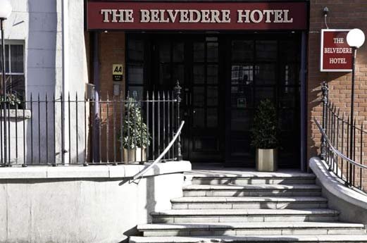 Belvedere Hotel Parnell Square Dublin - voorgevel