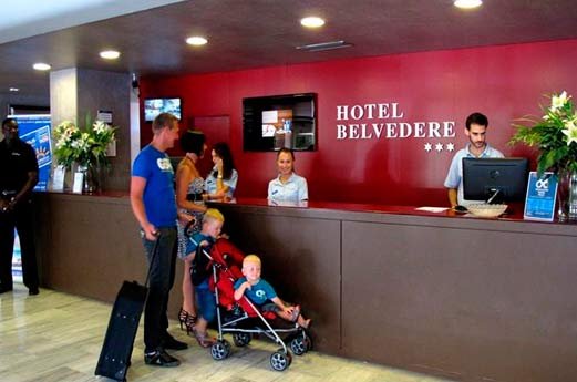 Belvedère Hotel Salou - receptie