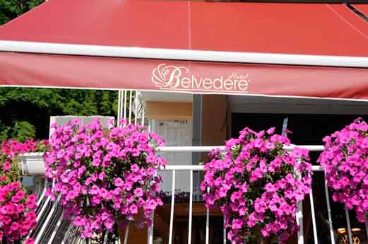 Belvedere Hotel Ohrid voorkant