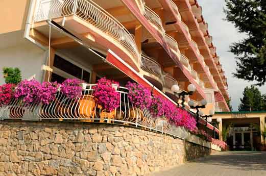 Belvedere Hotel Ohrid voorgevel